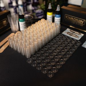 Clear Cut Trays - Cutting cups - 600pcs